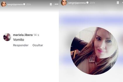 La China Suárez se hartó y no se guardó nada (Foto: Instagram/@sangrejaponesa)