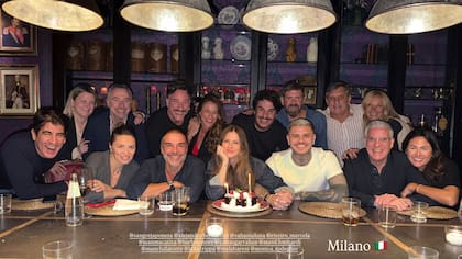 La China Suárez también celebró su cumpleaños en Milán (Foto: Instagram @sangrejaponesa)