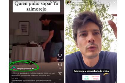 La China Suárez y "la coincidencia" con el modelo español Javier de Miguel