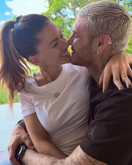 La China Suárez y Mauro Icardi, acaramelados