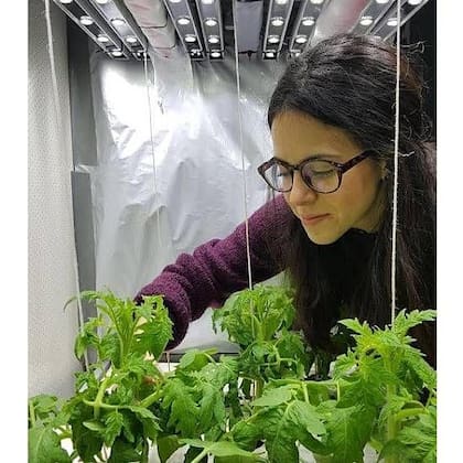 La científica mexicana Cristina Zepeda es profesora asociada en ciencia de las plantas en Wageningen.