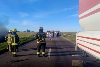 La circulación estuvo cortada al tránsito por varias horas.