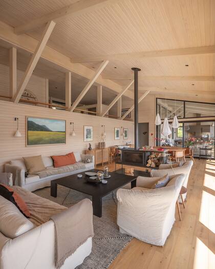 La circulación también funciona como enlace entre las plantas, permitiendo descubrir los ambientes antes de llegar a ellos.