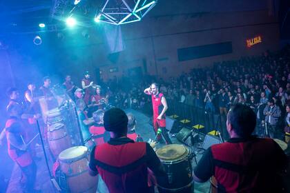La Ciudad Cultural Konex es la casa natural del colectivo de percusionistas