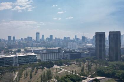 La ciudad de Buenos Aires y la zona norte del conurbano bonaerense se encuentran hoy bajo un columna de humo debido a los incendios que siguen activos desde ayer en el sur y sureste de Entre Ríos, en el Delta del Paraná