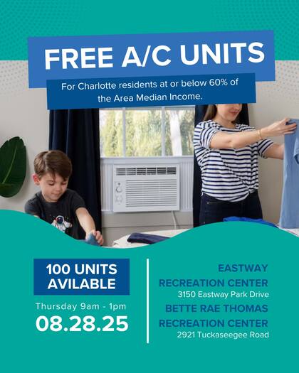 La ciudad de Charlotte anunció la dinámica en sus redes sociales (Facebook/City of Charlotte Housing & Neighborhood Services)