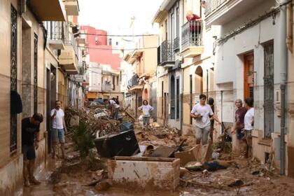 La ciudad de Chiva, cerca de Valencia, recibió el equivalente a las precipitaciones de un año en sólo ocho horas