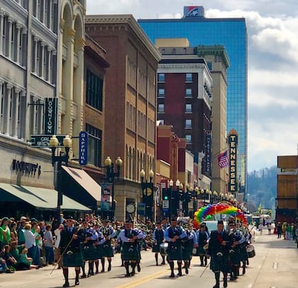 La ciudad de Knoxville, en Tennessee