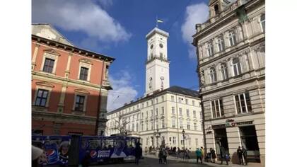 La ciudad de Leópolis se siente más segura porque está lejos de la frontera rusa