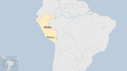 La ciudad de Nazca se ubica al sur de Perú (Foto: BBC)