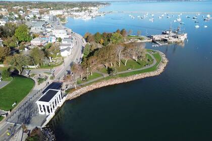 La ciudad de Plymouth será fumigada de forma aérea