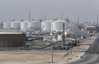 La ciudad industrial de Ras Laffan