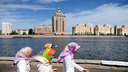 La ciudad que recibió al equipo argentino