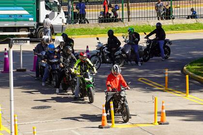 La Ciudad realizó cambios en el examen práctico para obtener la licencia de motos