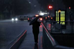 Alerta por fuertes lluvias en la ciudad y la provincia de Buenos Aires