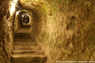 ¿En qué país se encuentra la ciudad subterránea Derinkuyu?