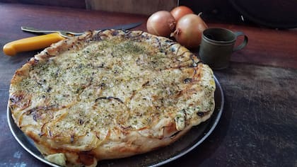 La clásica fugazzeta de La Mezzetta