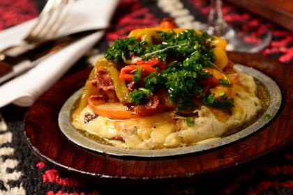 La clásica provoleta al estilo La Cabaña