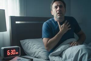 La Cleveland Clinic señala que una sensación matutina concreta podría sugerir la presencia de apnea del sueño, un trastorno en el que la respiración se detiene o se reduce de manera repetida durante la noche