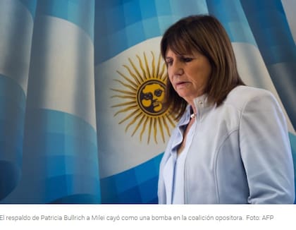 La cobertura de El País de Uruguay del apoyo de Patricia Bullrich a Javier Milei