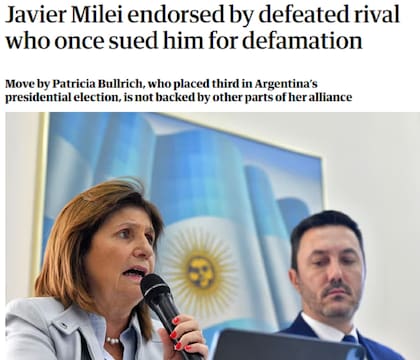 La cobertura de The Guardian