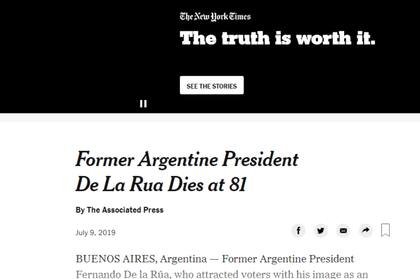 La cobertura de The New York Times