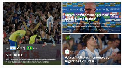 La cobertura y la crítica de Globo Esporte