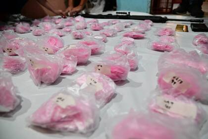 La cocaína incautada a la banda de Mameluco Villalba