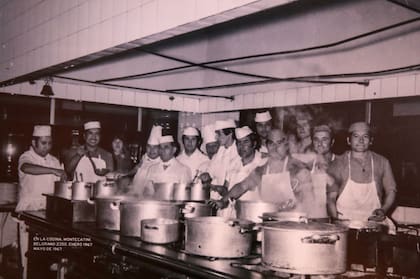 La cocina de Montecatini en 1967