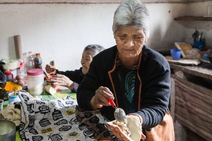 La cocina de Nelly, centro de operaciones de su empredimiento.