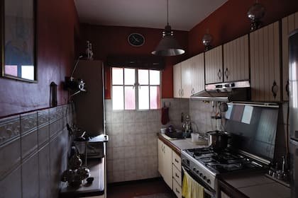 La cocina de un departamento vacío en la capital venezolana