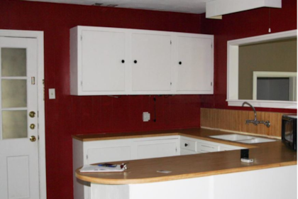 La cocina original de la propiedad. Imagen: Discovery