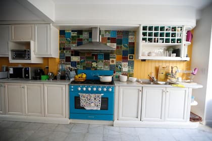 La cocina tiene mosaicos del siglo XIX 