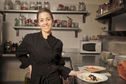 la cocina tiene un espacio importante en el ritmo de las estadías en el lodge