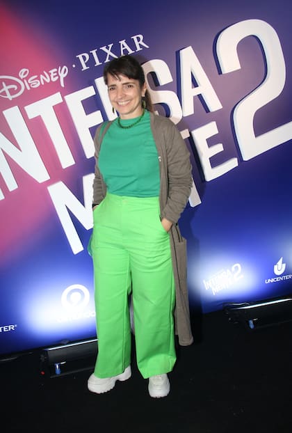 La cocinera e influencer Paulina Cocina eligió distintos tonos de verde