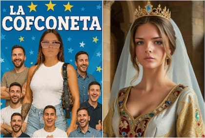 La Cofconeta es el movimiento de fans en honor a Priscila en Instagram, donde crean imágenes con IA de ella