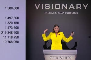 La colección de Paul G. Allen registró en Nueva York una cifra sin precedente para una subasta