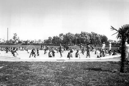 La colonia de vacaciones en la quinta, 1938