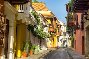 La colorida y pintoresca Cartagena, en Colombia