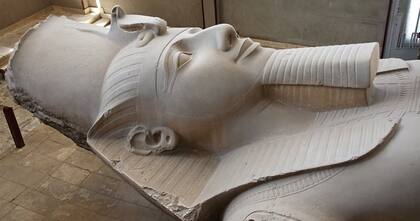 La colosal estatua de Ramses II