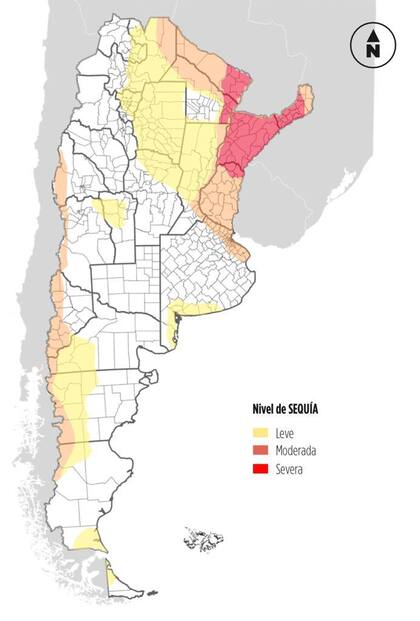 La combinación de una inusual falta de lluvias y temperaturas récord generó una situación extrema en provincias como Corrientes, Misiones, el norte de Entre Ríos y este de Chaco y Formosa