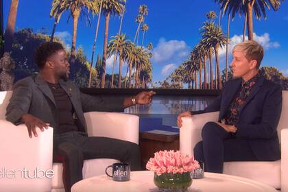 Kevin Hart y Ellen DeGeneres