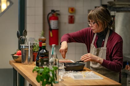 "La comida estaba buena. Susan se encargaba de los cannolis y a mí me encanta el relleno, así que iba a su puesto y le robaba todo el relleno", cuenta Shire