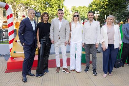 la comisión directiva de BAFA: Javier Iturrioz, Evangelina Bomparola, Sebastian Calfun, Verónica Santesteban, Diego Servente y Carmen Ceretti