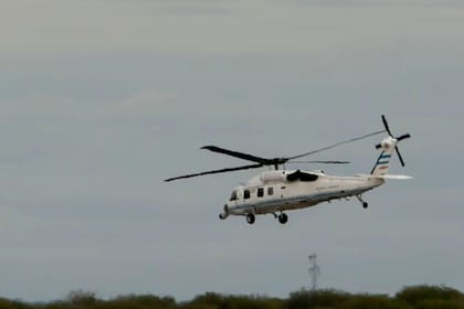 Los 7 funcionarios fueron trasladados en helicóptero hasta Santiago del Estero