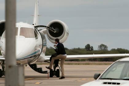 En Santiago los esperaba un avión para trasladarlos hasta Buenos Aires