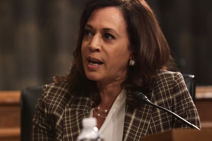 La compañera de fórmula del demócrata Joe Biden, Kamala Harris