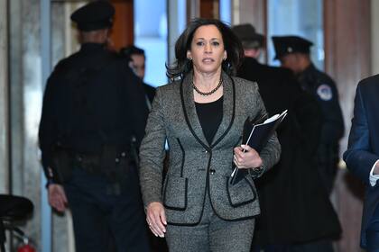 La compañera de fórmula del demócrata Joe Biden, Kamala Harris