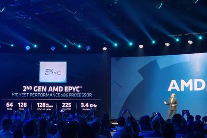 La compañía anunció la segunda generación de EPYC, la línea de procesadores de alto rendimiento orientado a servidores
