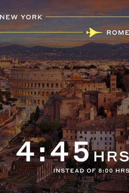 La compañía Boom Supersonic ya anticipa cuánto tardarán los vuelos a bordo de su nuevo modelo Overture